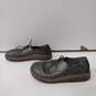 Birkenstock Unisex Adults Low Cut Gray Metallic Lace Up Sneaker Size L7/M4 image number 2