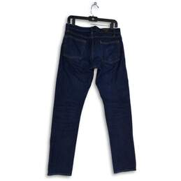 Brooks Brothers Mens Blue Denim 5-Pocket Design Straight Leg Jeans Size 30x32 alternative image