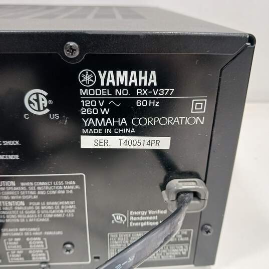 Yamaha Natural Sound AV Receiver Stereo RX-V377 image number 4
