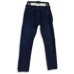 Brooks Brothers Mens Blue Denim 5-Pocket Design Straight Leg Jeans Size 30x32