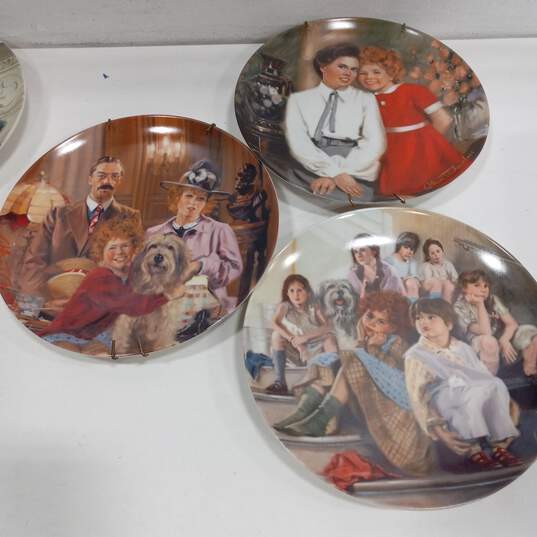Bundle of 7 Knowles Ceramic Art Decorative Plates image number 3