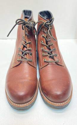 Frye Leather Arkansas Mid Lace Boots Redwood 10.5 alternative image
