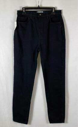 American Apparel Black Straight Jeans - Size 31
