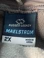 Maelstrom NWT Men's grey Pullover Hoody Size 2X image number 3