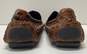 Donald J Pliner Vinco 2 Brown Croc Embossed Leather Loafers Shoes Men's Size 9 M image number 4
