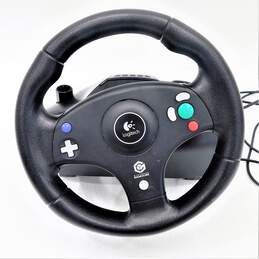 Nintendo GameCube Logitech Steering Wheel & Pedals alternative image