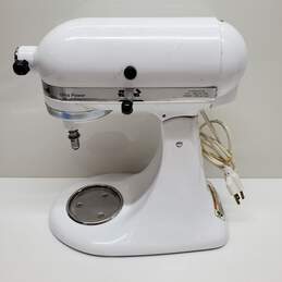Kitchen Aid 300W Ultra Power Tilt Head Stand Mixer White Untested