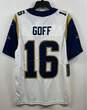 Nike NFL RAMS #16 Goff Jersey Size Small NWT image number 2