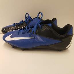 Nike Vapor Strike Low D 511336-411 Blue Football Cleats Shoes Men's 14