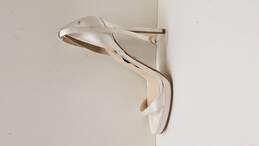 Versace Ivory Strappy Heels Women's size 9