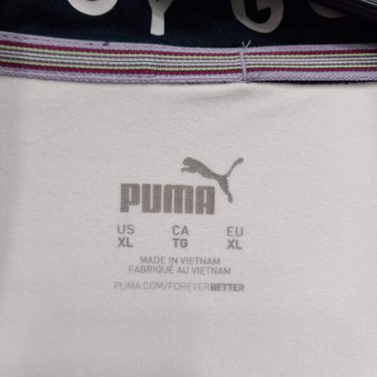 PUMA Lightweight 1/4 Zip Pullover Golf Shirt Women's Size XL image number 3