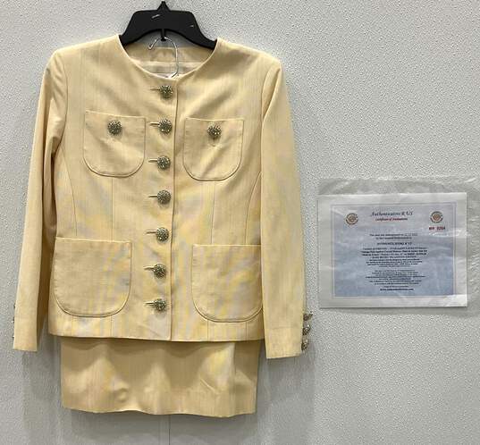 Yves Saint Laurent Encore Vintage Skirt & Jacket Suit Set image number 1