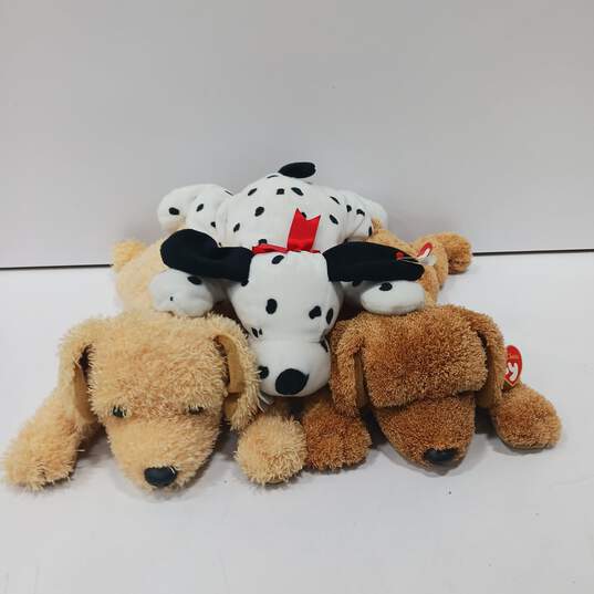 11pc Beanie Babies Assorted Animal Stuffed Plushy Bundle image number 7