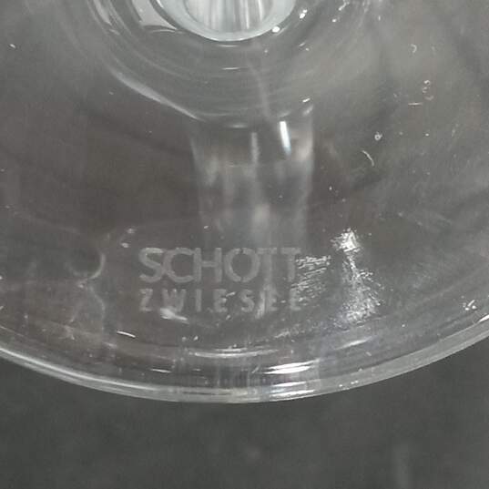 Set of 1 Schott Zwiesel Clear Crystal Flute Champagne Glass And 2 Unbranded Clear Crystal Flute Champagne Glasses image number 4