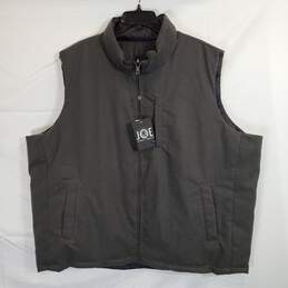 Joseph Abbound Men Gray Puffer Vest NWT sz XXXL