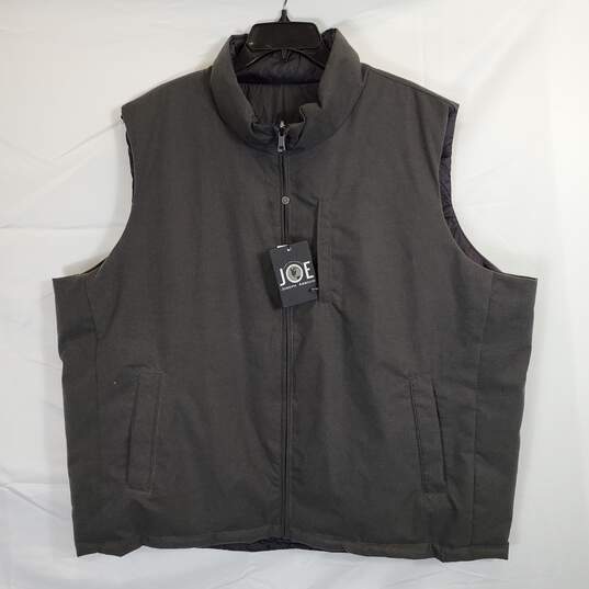 Joseph Abbound Men Gray Puffer Vest NWT sz XXXL image number 1