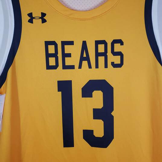 Buy the Mens Cal Bears Sleeveless Basketball NBA Pullover Jersey Size Large