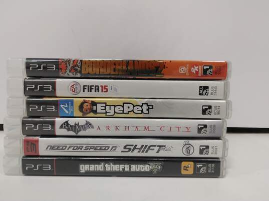 Bundle of 6 Assorted PlayStation 3 Video Games image number 1