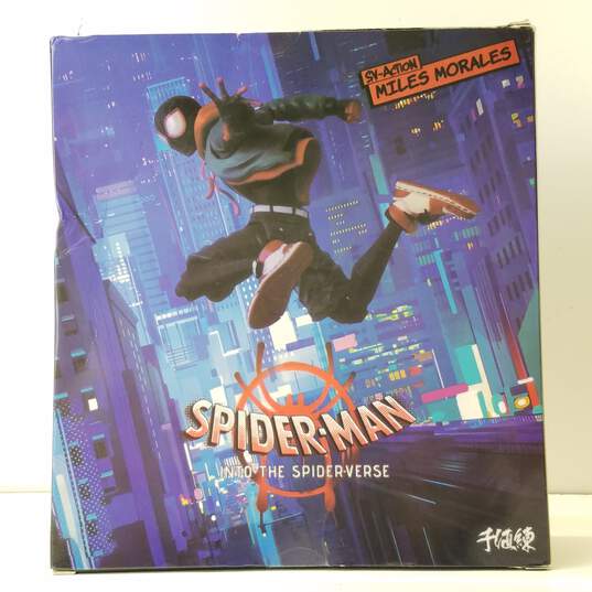 SV Action Miles Morales 5.1in SpiderMan Verse Collectible Figure Marvel Universe IOB image number 1