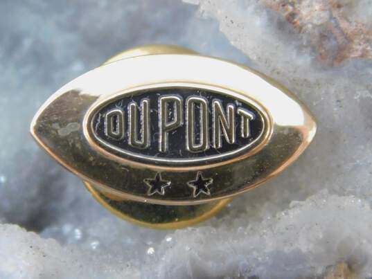 14K Yellow Gold Dupont Service Tie Pin 1.9g image number 2