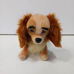 Vintage Disney Store Lady And The Tramp 13/16/9in. Plush Doll/Stuffed Animal
