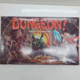 Vintage Dungeon! Fantasy Board Game TSR [Incomplete]