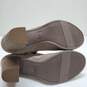 Tom's Majorca Ankle Brown Suede Peep Toe Block Heels Women's Boots Size 10 image number 5
