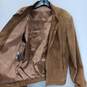 Cassidy Women's Brown Leather Jacket Size Large image number 3