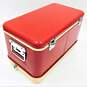 Vintage Thermos Deluxe Red Metal Cooler Ice Chest w/ Bottle Opener image number 2