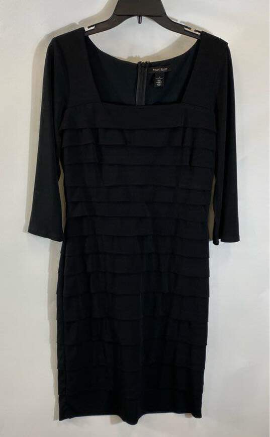 White House Black Market Black Casual Dress - Size 12 image number 1