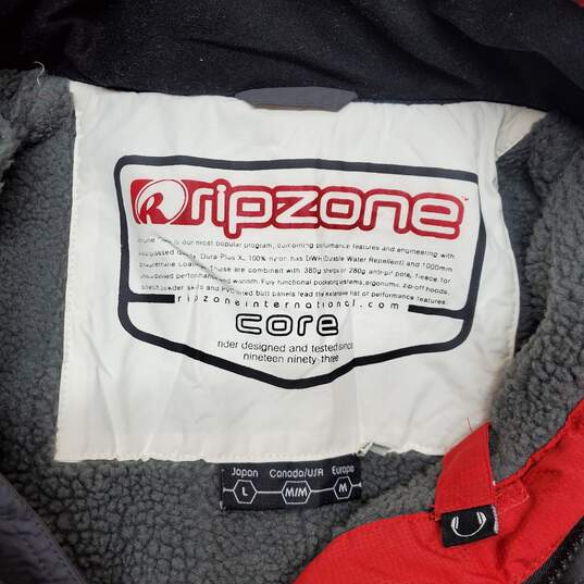 Ripzone Core 1000mm Full Zip/Button Hooded Outdoor Jacket Size M image number 3