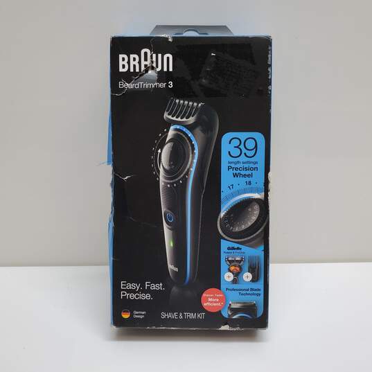 Braun Beard Trimmer 3 for Men For Parts/Repair image number 1