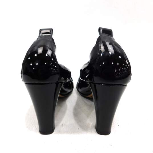 Chanel Women’s Escarpins Black Scrunch Pumps Size 37.5 with Pouch, Box & COA image number 7