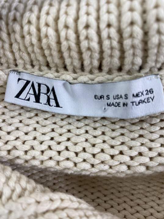 Zara Ivory Long Sleeve - Size SM image number 3