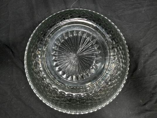 Anchor Hocking Waterford Crystal Punch Bowl Set W/Box image number 7
