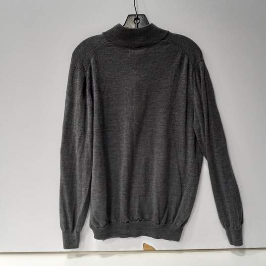 Kenneth Roberts Platinum Men's Gray Sweater Size Large image number 2