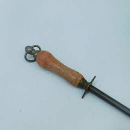 Vintage F. DICK Sharpening Steel Knife Honing Tool  Germany 21in Long alternative image