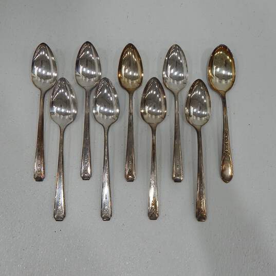 Vintage Community Milady Silver Plate Flatware With Case image number 6