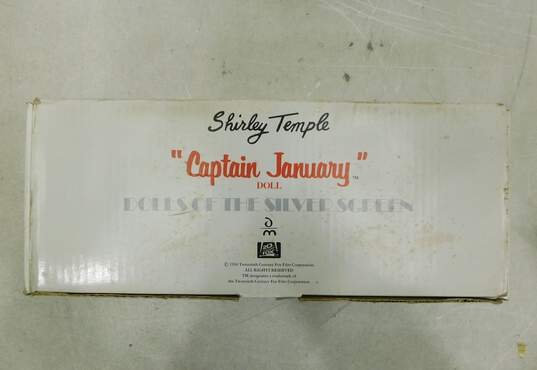 Danbury Mint Captain January Shirley Temple Doll IOB image number 5