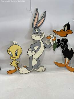 3 Warner Bros Plaques Tweety Bird Bugs Bunny & Duck