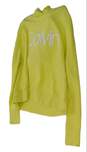 NWT Womens Yellow Long Sleeve Casual Pullover Hoodie Size Small image number 1