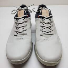 Ecco  S-Three S3 Gore Tex GTX White Blue Golf Shoes Men's  Size 13 alternative image