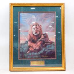 The Scepter By William Hallmark Signed 27x33 Inch Framed Limited Edition Print w/ COA