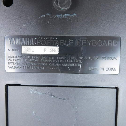 VNTG Yamaha Brand PSR-2 Model Electronic Keyboard/Piano image number 7