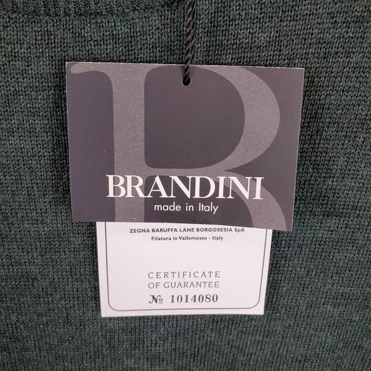 Brandini Men Green Long Sleeve Sweatshirt M NWT image number 5