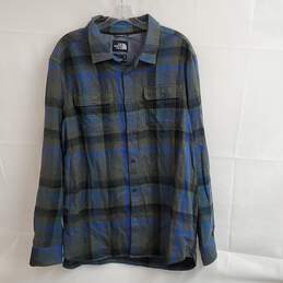 The North Face Long Sleeve Button Down Shirt Men's Size XL