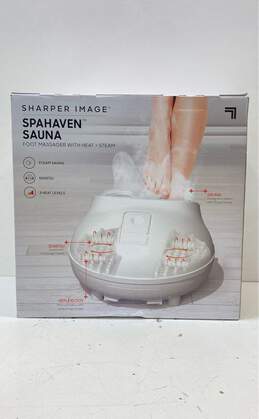 Sharper Image Spahaven Sauna Foot Massager