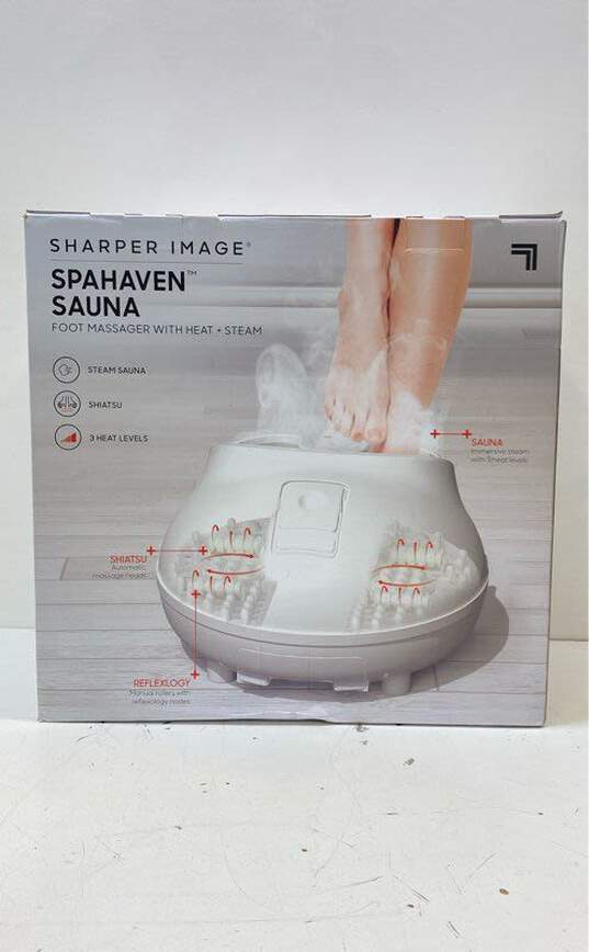 Sharper Image Spahaven Sauna Foot Massager image number 1