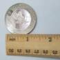 Franklin Mint Alphabet Sterling Silver Miniature Plates Q, R, S, T, U 52.9g image number 1