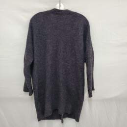Eileen Fisher WM's 100% Italian Wool Gray Cardigan Sweater Size XXS alternative image